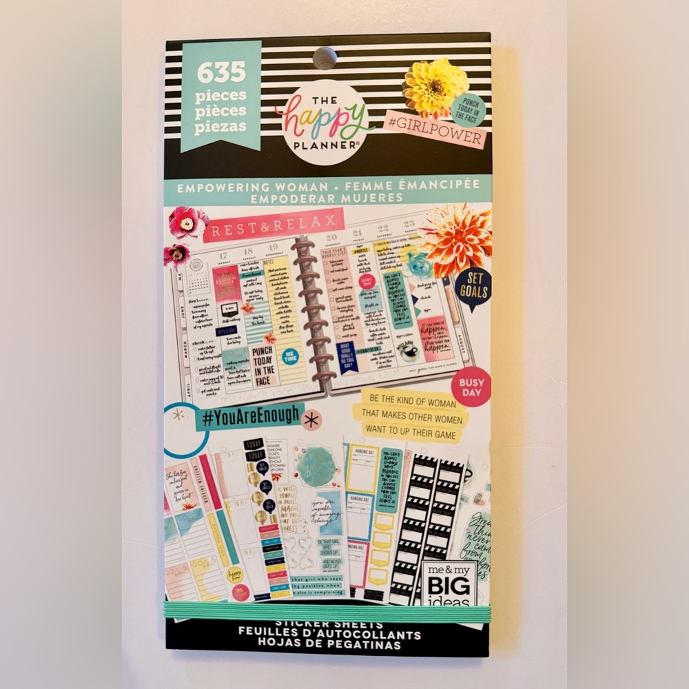 Happy Planner - Empowering woman sticker book
